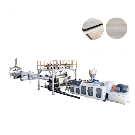 Экструзійная лінія для падлог SPC Stone-plastic Environment ад Jwell Machinery China